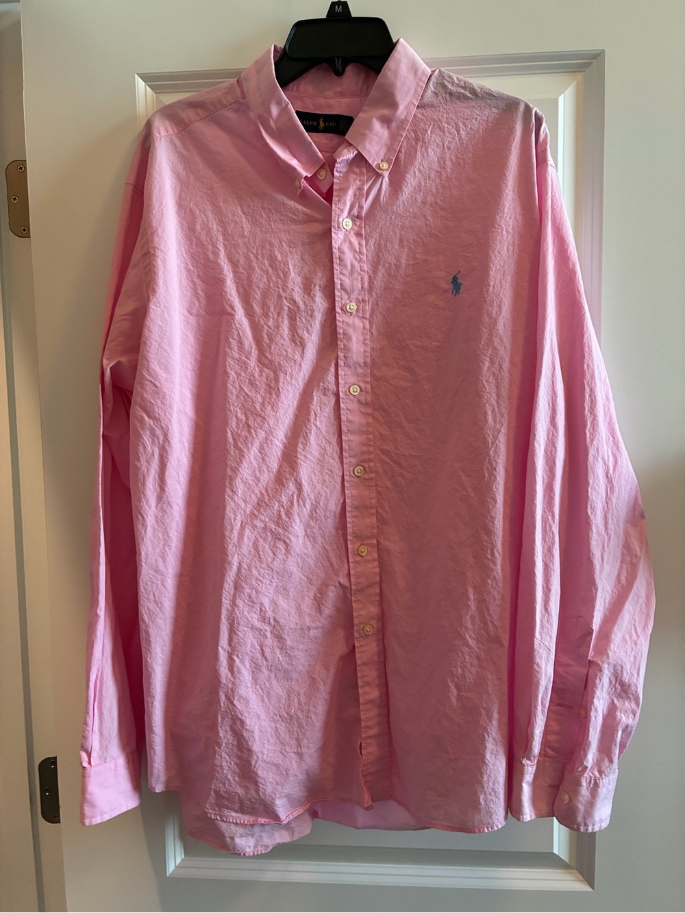Ralph Lauren Light Pink Button-Down Oxford Shirt - Men